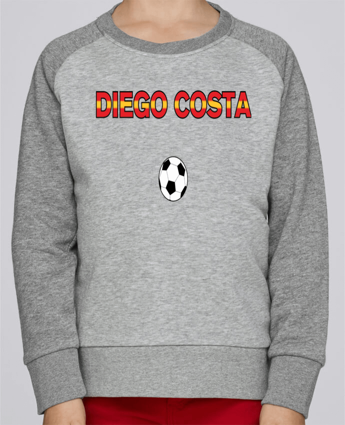 Sudadera Cuello Redondo Manga en Contraste Niño Mini Scouts Contraste Diego Costa por tunetoo