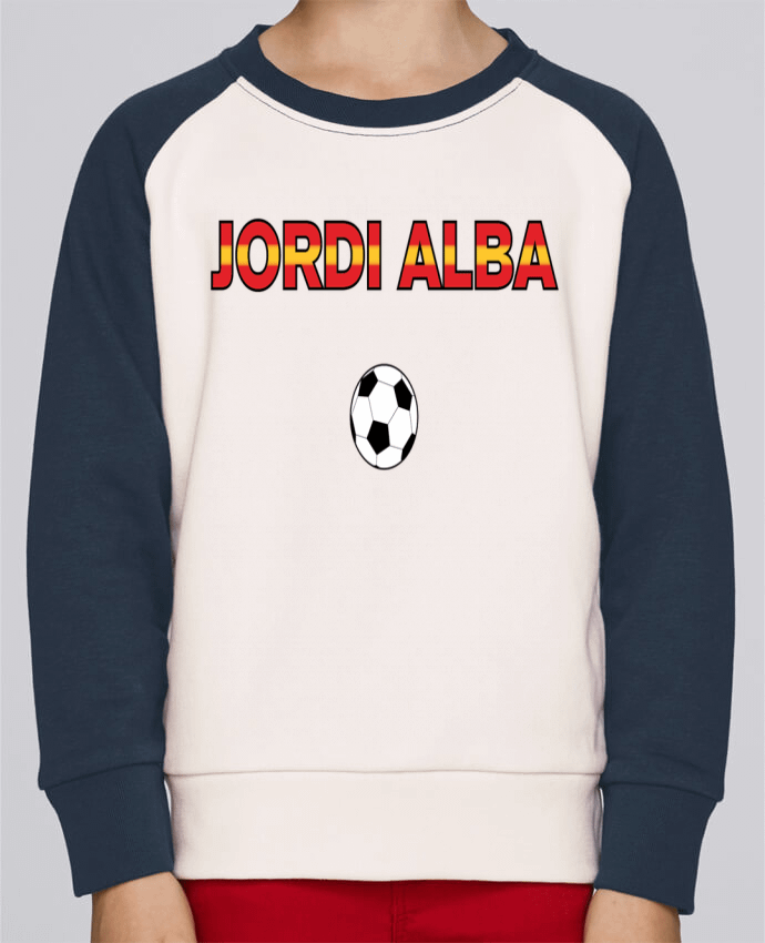 Sweat baseball enfant Jordi Alba par tunetoo