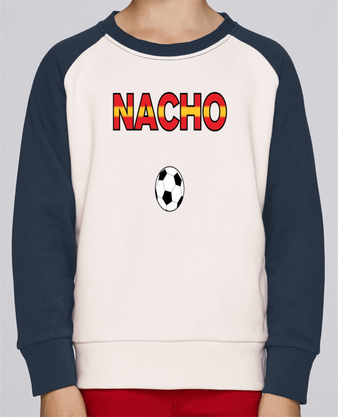 Sweatshirt Kids Round Neck Stanley Mini Contrast Nacho by tunetoo
