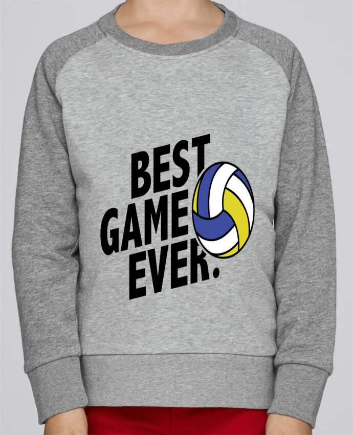 Sweatshirt Kids Round Neck Stanley Mini Contrast BEST GAME EVER Volley by tunetoo