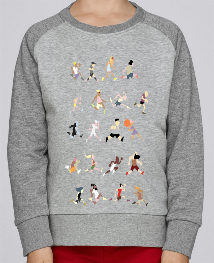 Sweat baseball enfant Runners ! par Tomi Ax