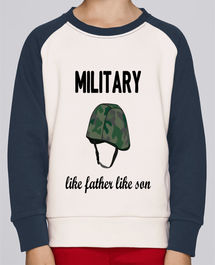 Sweat baseball enfant Military Like father like son par tunetoo