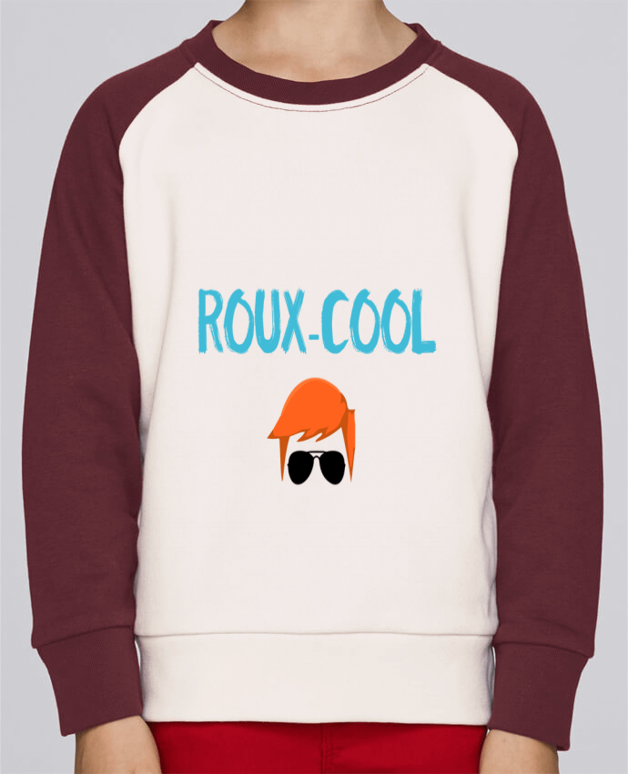 Sweatshirt Kids Round Neck Stanley Mini Contrast Roux-cool by tunetoo