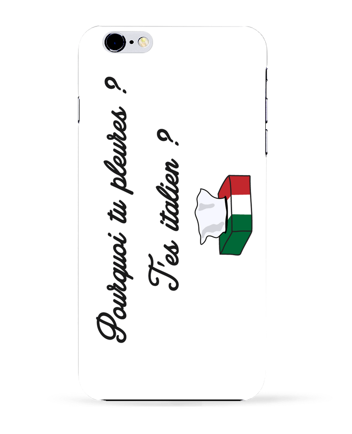 Carcasa Iphone 6+ Italie Coupe du monde Troll de tunetoo