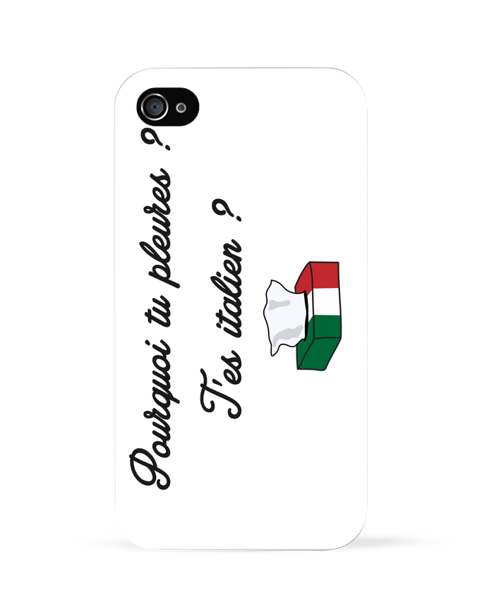 Coque iPhone 4 Italie Coupe du monde Troll par  tunetoo 