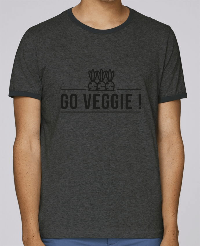 T-shirt Go veggie ! pour femme par Folie douce