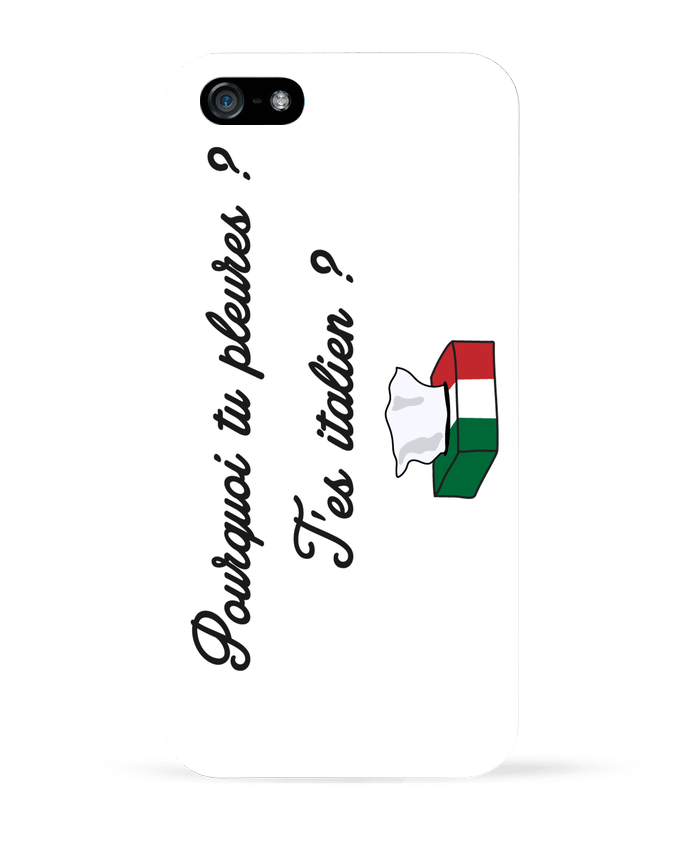 Coque iPhone 5 Italie Coupe du monde Troll by tunetoo
