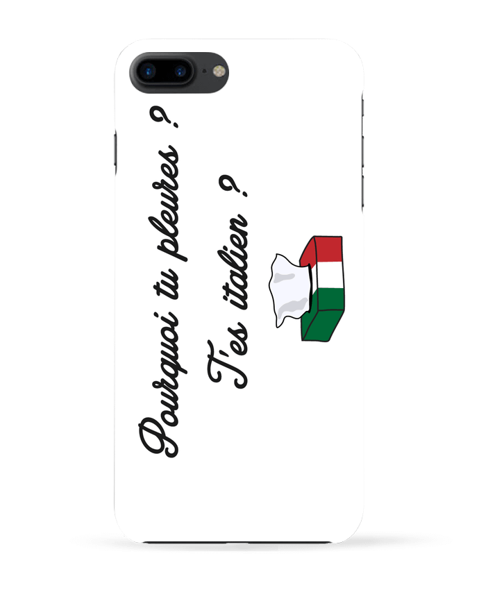 Case 3D iPhone 7+ Italie Coupe du monde Troll by tunetoo