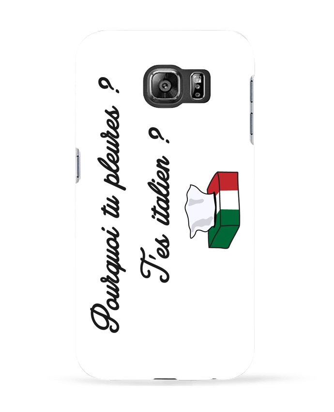 Case 3D Samsung Galaxy S6 Italie Coupe du monde Troll - tunetoo