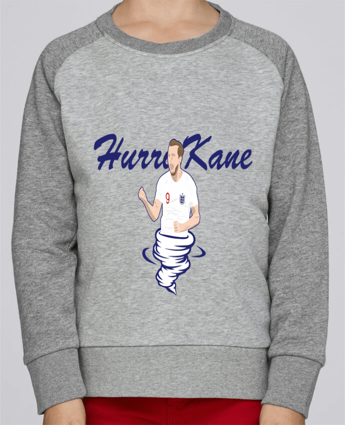 Sweatshirt Kids Round Neck Stanley Mini Contrast Harry Kane Nickname by tunetoo
