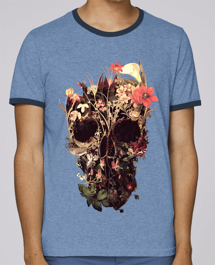T-shirt Bloom Skull pour femme par ali_gulec