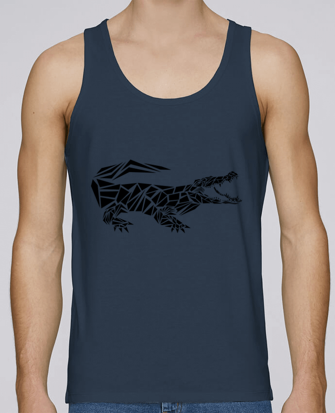 Tank Top Men Stanley Runs Organic cotton Croc X Naw by Dunestore 100% coton bio