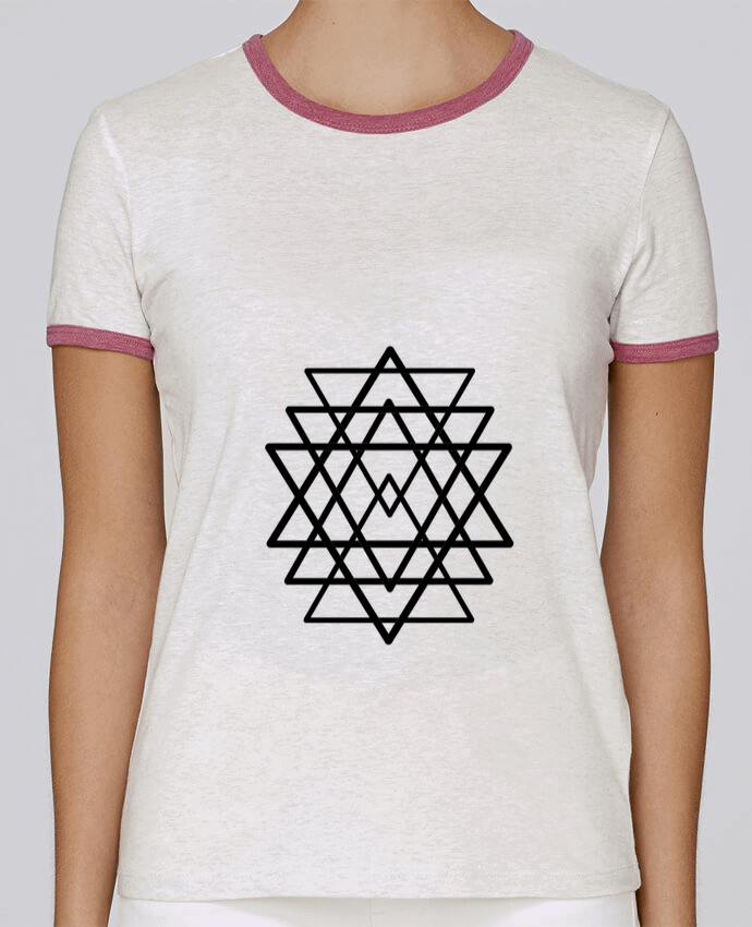 T-shirt Tatouage géométrique pour femme par Wolf Rider