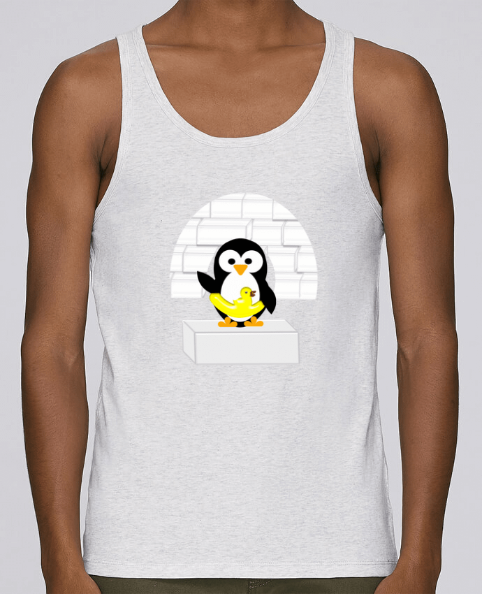 Tank Top Men Stanley Runs Organic cotton Le Pingouin by Les Caprices de Filles 100% coton bio