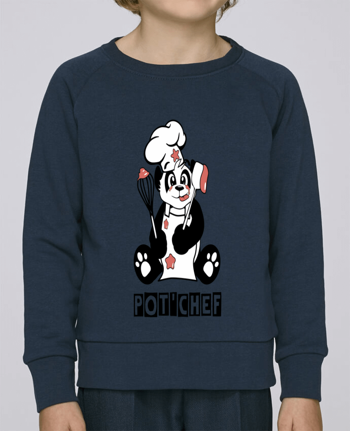 Sweat enfant  Panda Pot'Chef - Typo par CoeurDeChoux