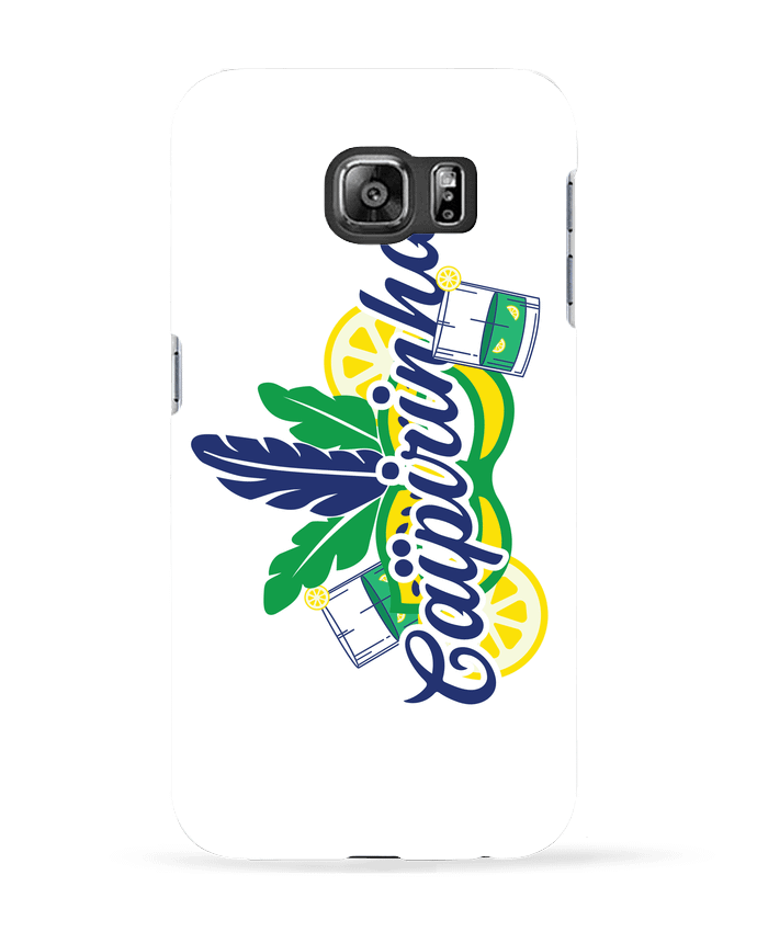 Case 3D Samsung Galaxy S6 Caïpirinha Cocktail Summer - tunetoo