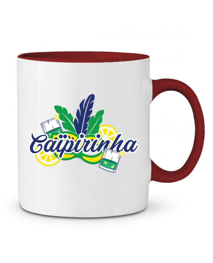 Mug bicolore Caïpirinha Cocktail Summer tunetoo