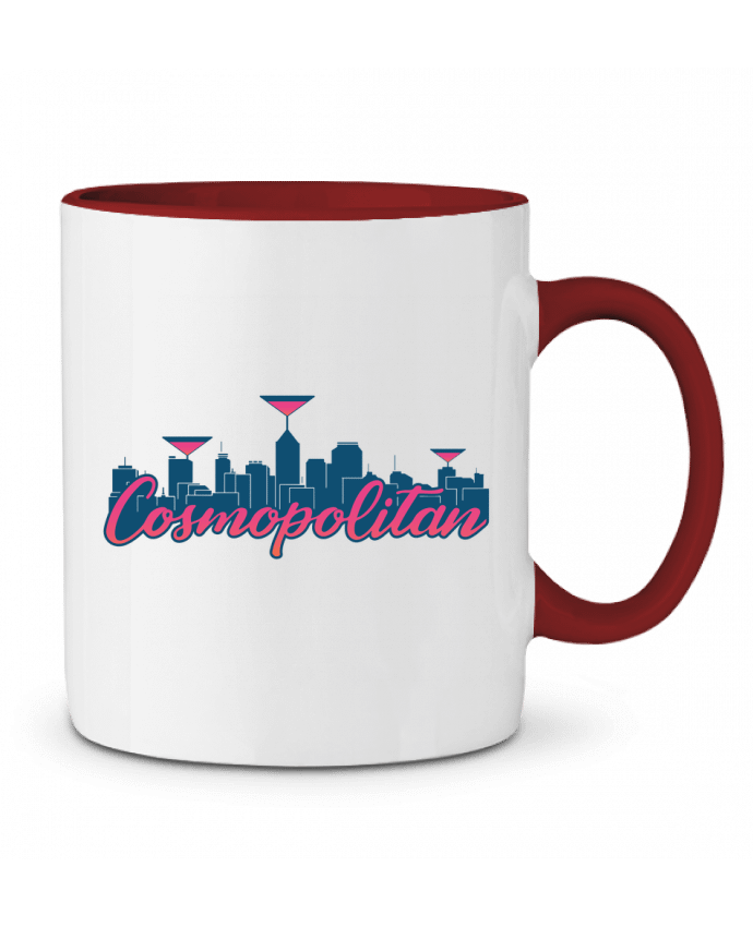 Mug bicolore Cosmopolitan Cocktail Summer tunetoo