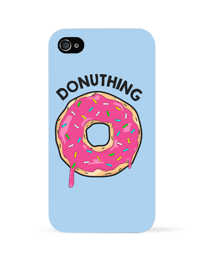 Coque iPhone 4 Donuthing Donut por  tunetoo 