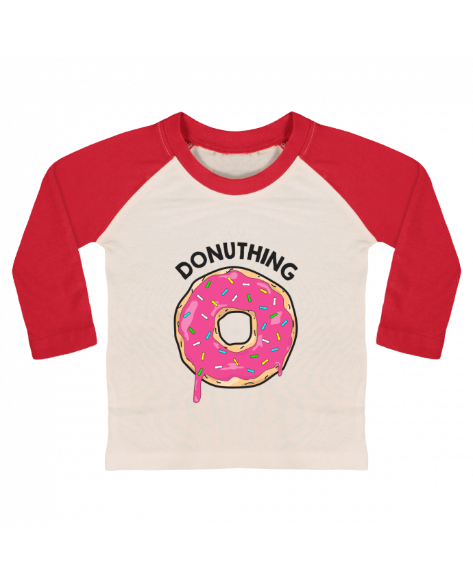Camiseta Bebé Béisbol Manga Larga Donuthing Donut por tunetoo
