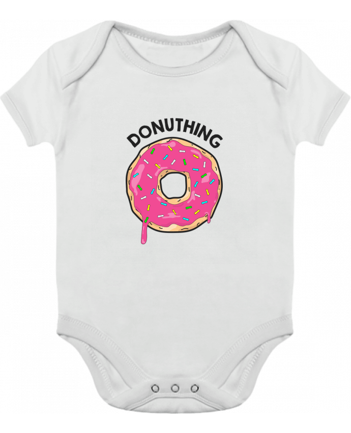 Body bébé manches contrastées Donuthing Donut par tunetoo