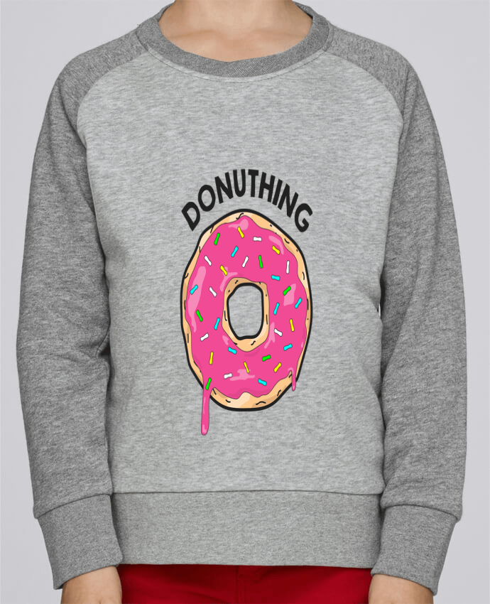 Sweatshirt Kids Round Neck Stanley Mini Contrast Donuthing Donut by tunetoo