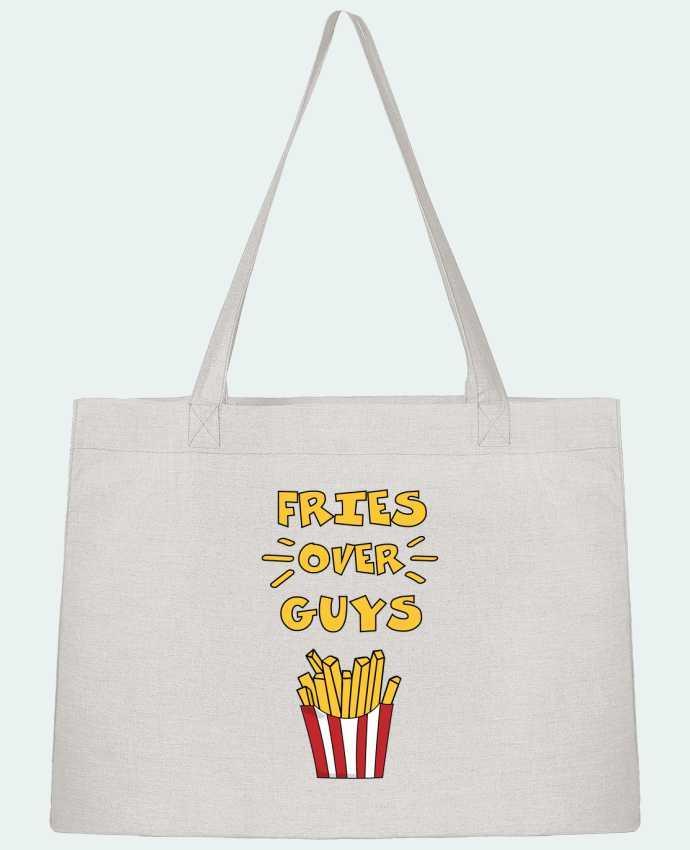 Shopping tote bag Stanley Stella Fries over guys by tunetoo