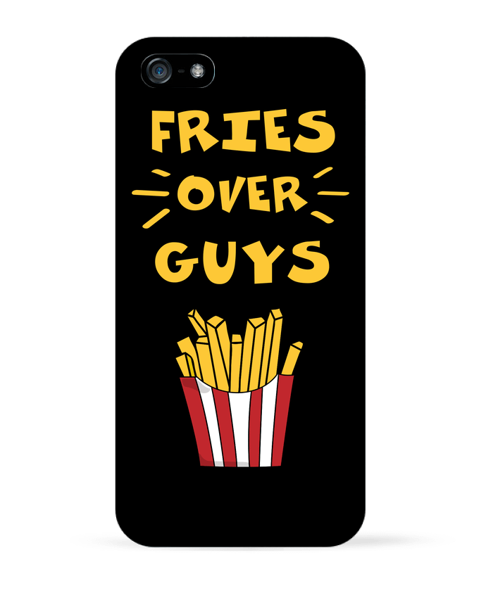 Coque iPhone 5 Fries over guys by tunetoo