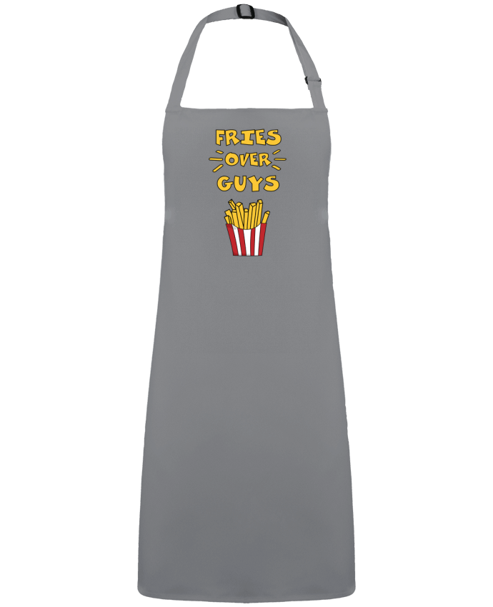 Delantal Sin Bolsillo Fries over guys por  tunetoo
