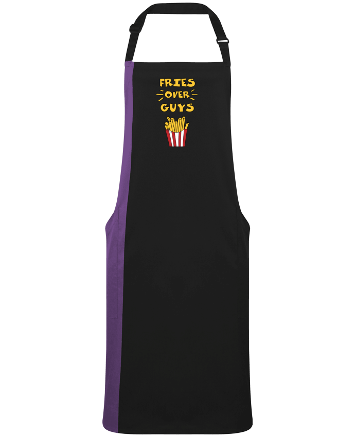 Two-tone long Apron Fries over guys by  tunetoo
