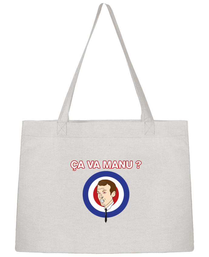 Shopping tote bag Stanley Stella Emmanuel Macron ça va manu ? by tunetoo