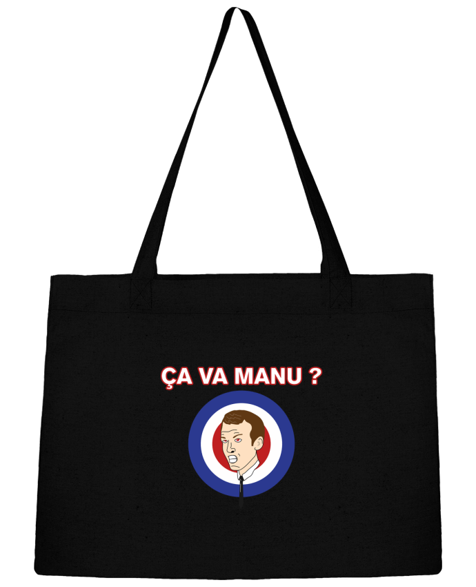 Shopping tote bag Stanley Stella Emmanuel Macron ça va manu ? by tunetoo