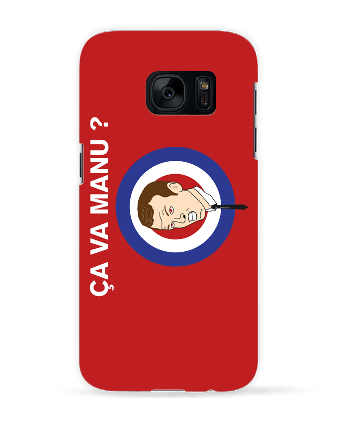 Coque 3D Samsung Galaxy S7  Emmanuel Macron ça va manu ? par tunetoo