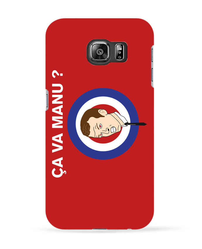 Coque Samsung Galaxy S6 Emmanuel Macron ça va manu ? - tunetoo