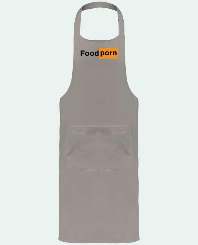 Garden or Sommelier Apron with Pocket Foodporn Food porn by tunetoo