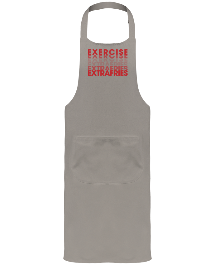 Garden or Sommelier Apron with Pocket Extra Fries Cheat Meal by tunetoo