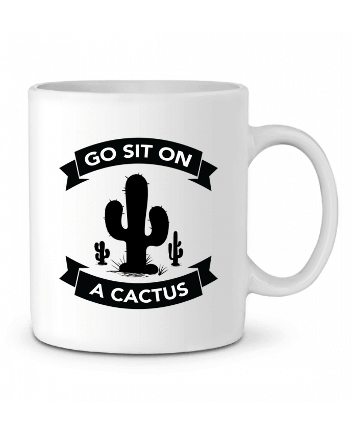 Mug  Go sit on a cactus par justsayin