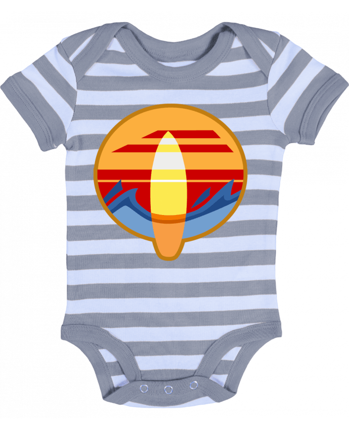 Baby Body striped Logo Surf - Tomi Ax
