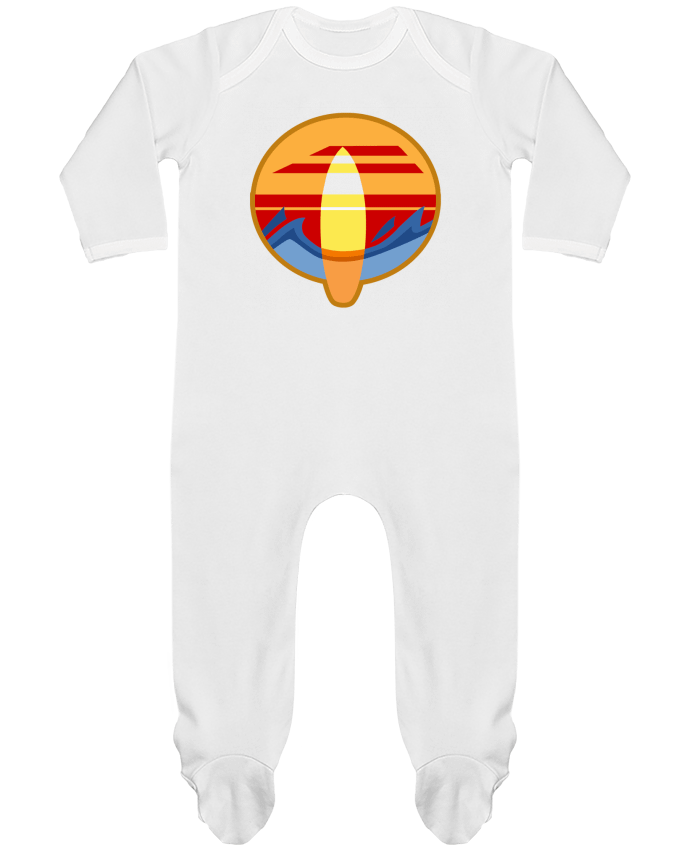 Baby Sleeper long sleeves Contrast Logo Surf by Tomi Ax