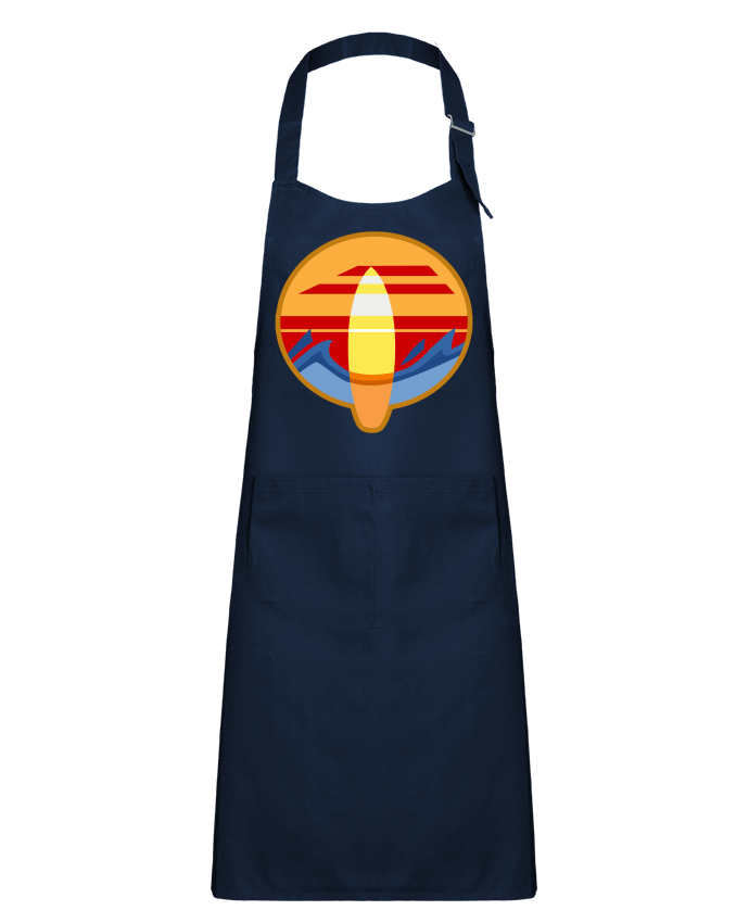 Kids chef pocket apron Logo Surf by Tomi Ax