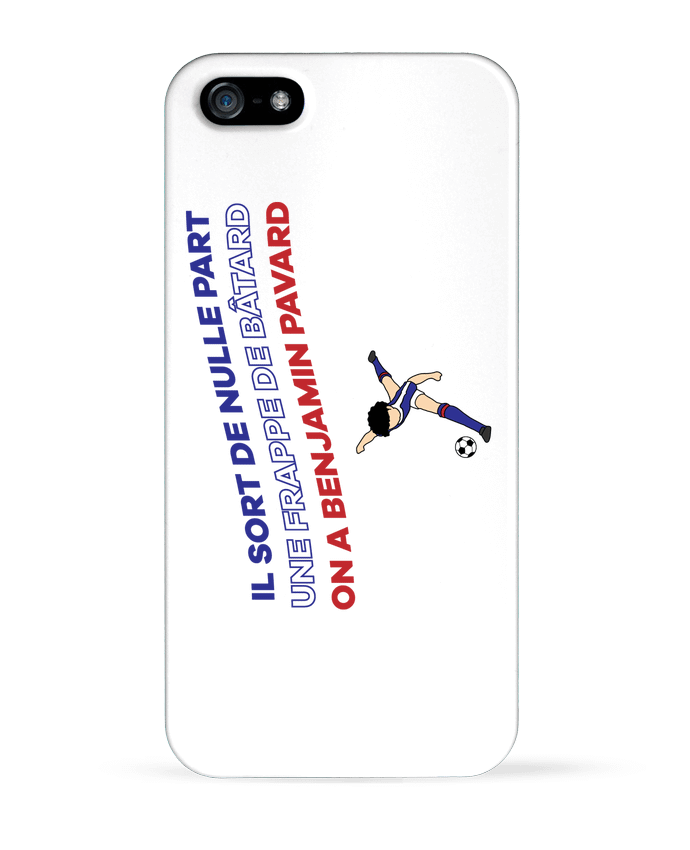 Coque iPhone 5 Chanson Pavard by tunetoo