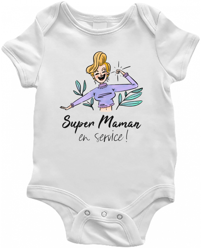 Body bébé Super Maman en service par ShoppingDLN