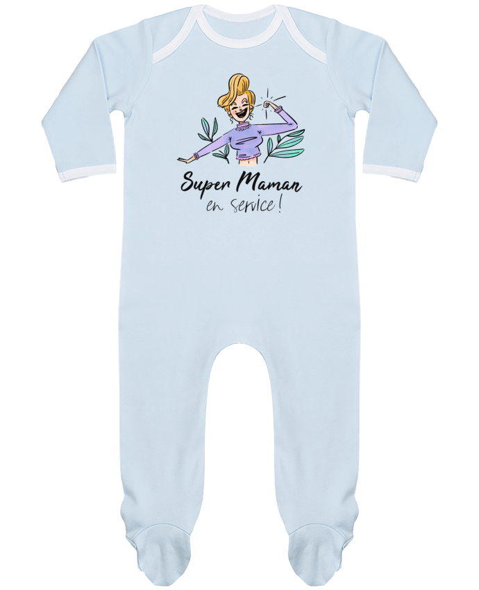 Body Pyjama Bébé Super Maman en service par ShoppingDLN