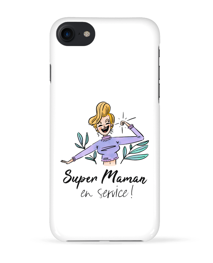 Case 3D iPhone 7 Super Maman en service de ShoppingDLN