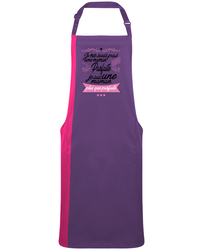 Two-tone long Apron Maman plus que byfaite by  ShoppingDLN