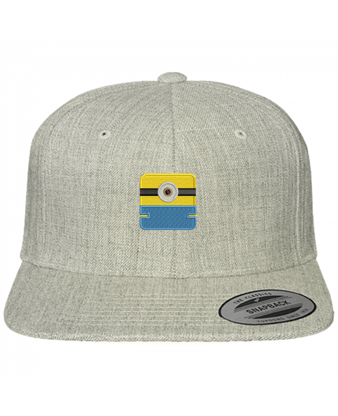 Snapback classique brodé Minion carré brodé par tunetoo