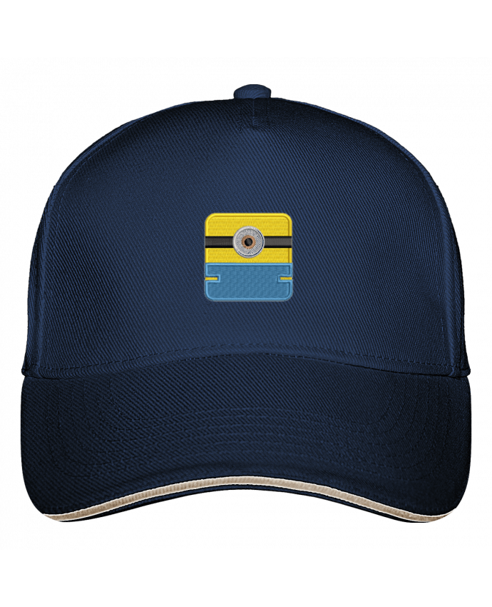 Casquette Minion carré brodé par tunetoo