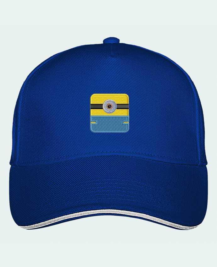 Casquette Minion carré brodé par tunetoo