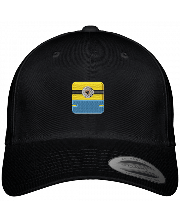 Casquette brodée Minion carré brodé par tunetoo