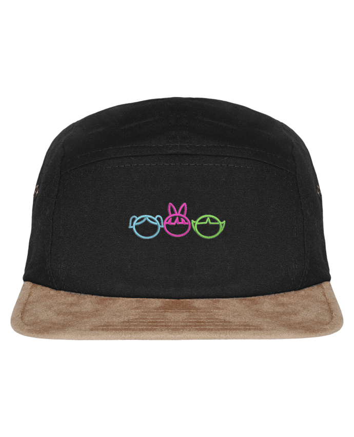 5 panel Daim Les Supers Nanas brodé par tunetoo